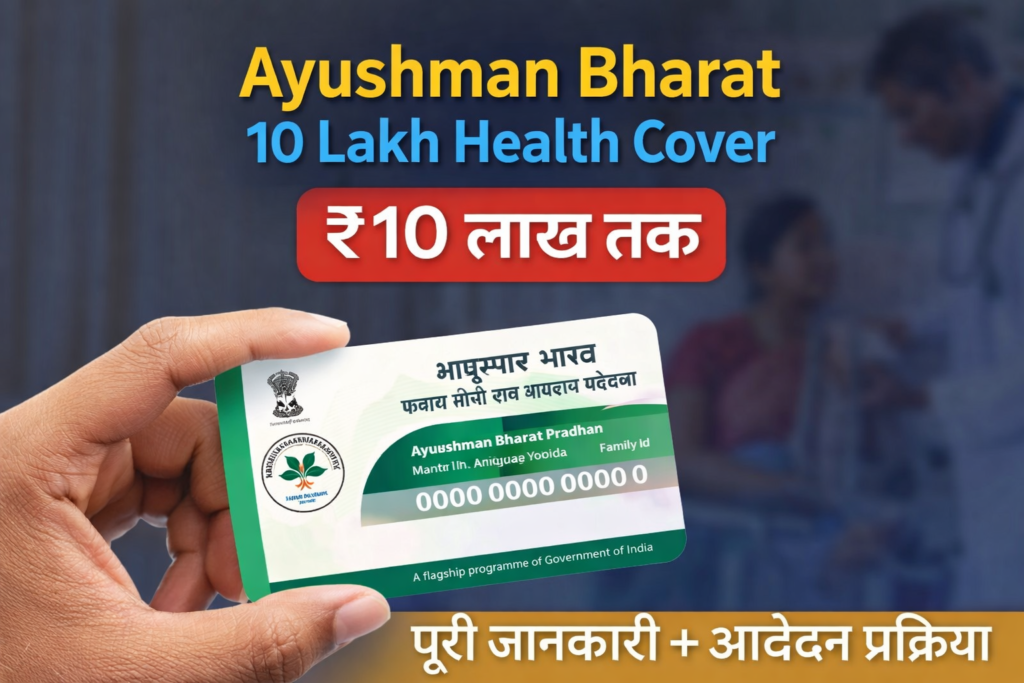 Ayushman Bharat 10 Lakh Health Cover
