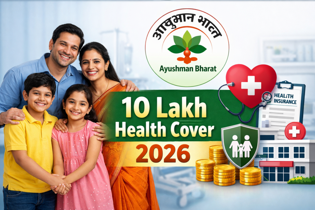 Aayushman Bharat 10 Lakh Health Cover – ऑनलाइन आवेदन प्रक्रिया और लाभ