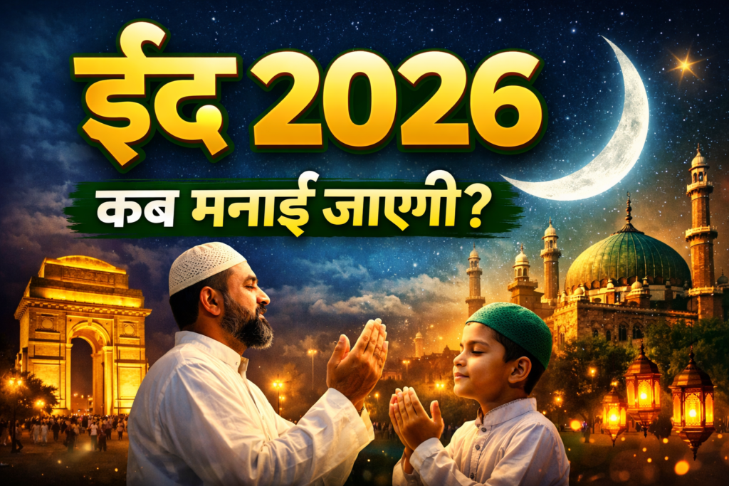 Eid 2026 Date in India – चांद कब दिखेगा और ईद कब मनाई जाएगी